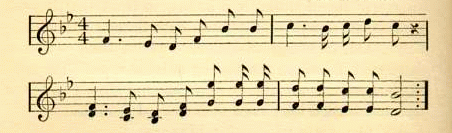 musical notation from "Wrestling Jacob"